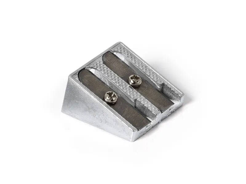 Blyantspidser aluminium dobbelt