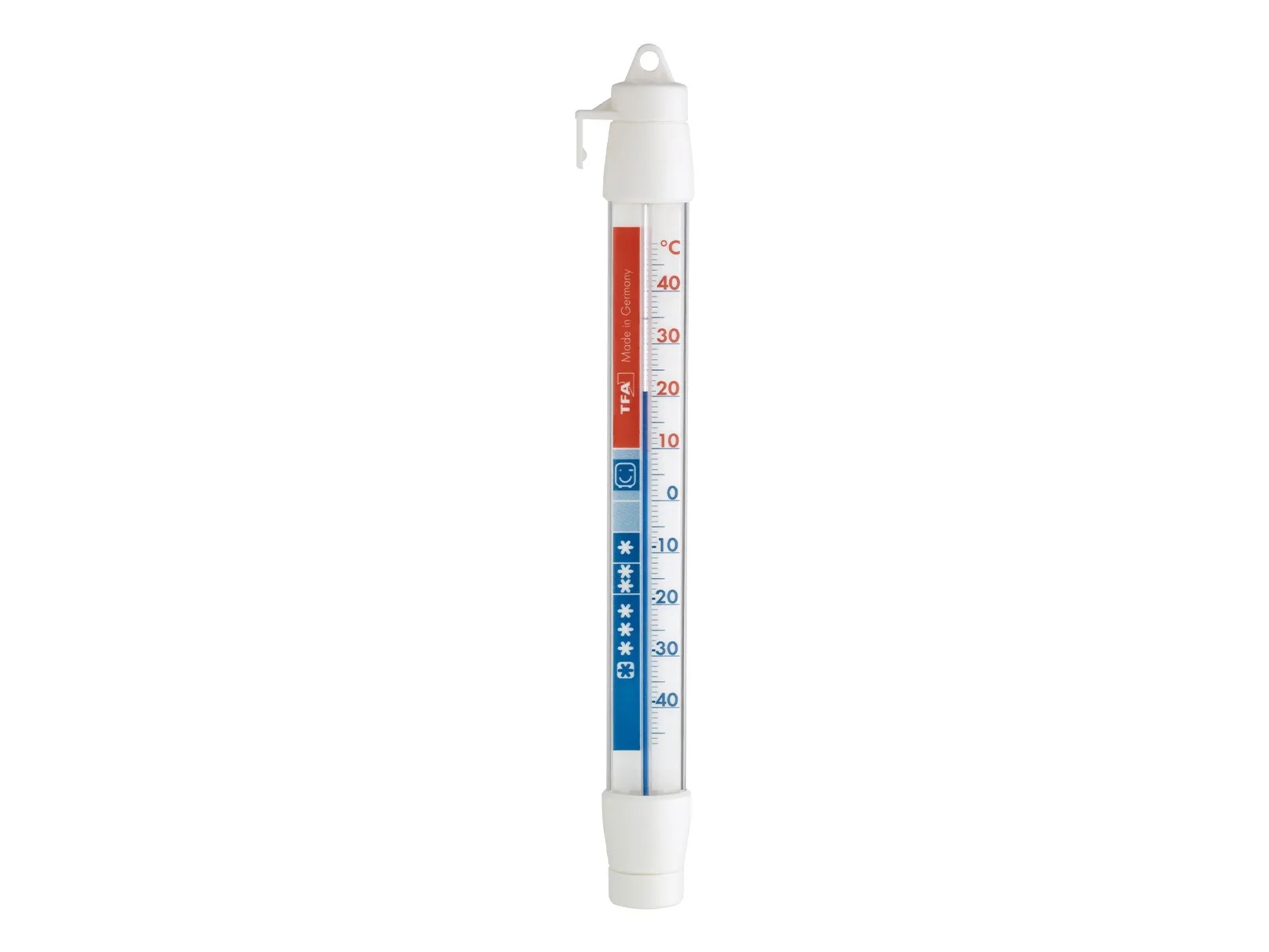 TFA-Dostmann 14.4003.02.01, Væskebasert miljøtermometer, Hvit, °C, -45 - 50 °C, 30 mm, 20 mm