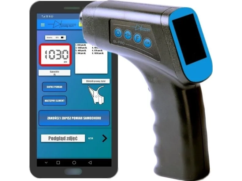 Prodig-tech Tykkelsesmåler for lakk GL-PRO-SMART-FAZ Prodig-Tech