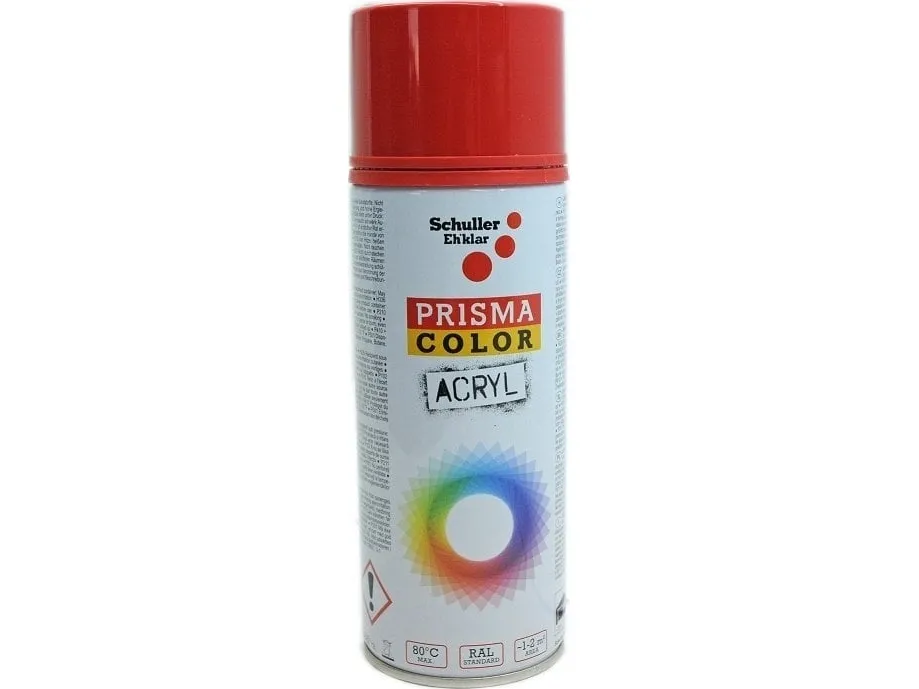 Prisma Color RAL 3000 400ml - Ildrød