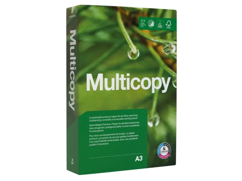 Printerpapir MultiCopy Original A3 115g hvid - (500 ark)