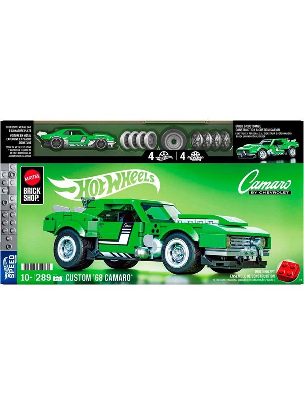 Hot Wheels Brick Shop Speed Series 1968 Camaro