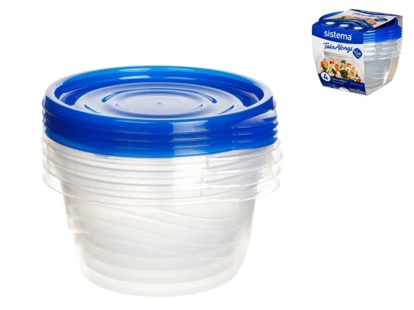 Sistema Small Bowl 4-pak TakeAlongs 760 ml