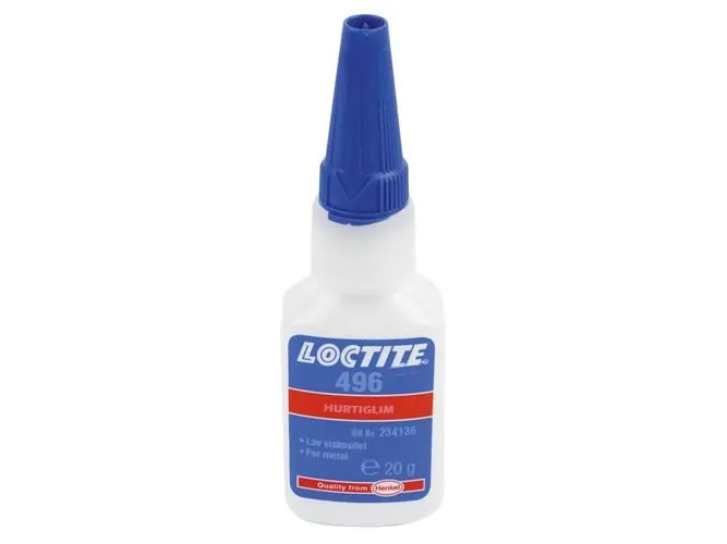 Hurtiglim 496 cyanoacrylate 20g