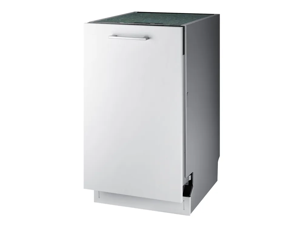 Samsung DW50R4060BB, fullbygget, slank (45 cm), berøringskontroll, kurv