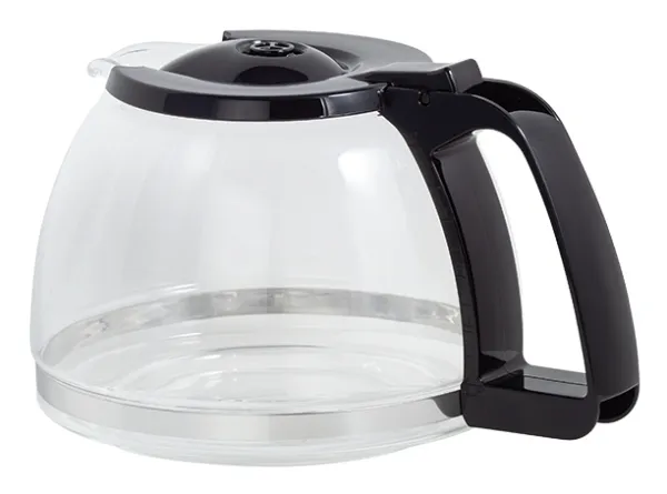 Melitta 220595, Kande, Melitta, Sort, Transparent, Glass, 1 stk