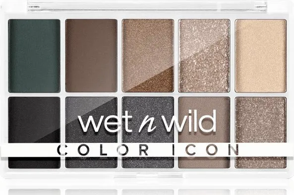 Color Icon 10 Pan Palette (W,12 g, Lights Off)