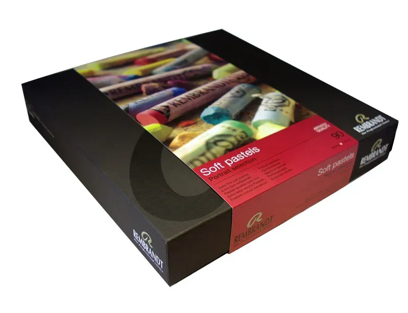 Rembrandt soft pastellsett Portrait Selection | 90 hele pasteller