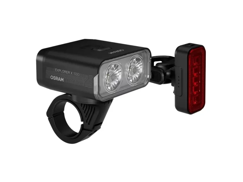 Osram LEDs Bike Explorer X 1000 spot i sett med 2 stk.