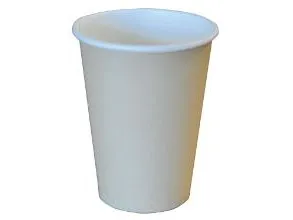 Kaffekopp i papp Ø70xH90mm 21cl 7.5oz enkelvegg - for salgsautomat - brun, 100 stk/pose