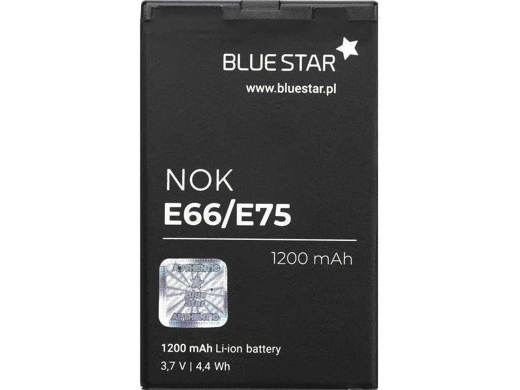 Blue Star batteri til Nokia E66/E75/C5-03/3120 Classic/8800 Arte Sapphire 1200 mAh Li-Ion (BL-4U)