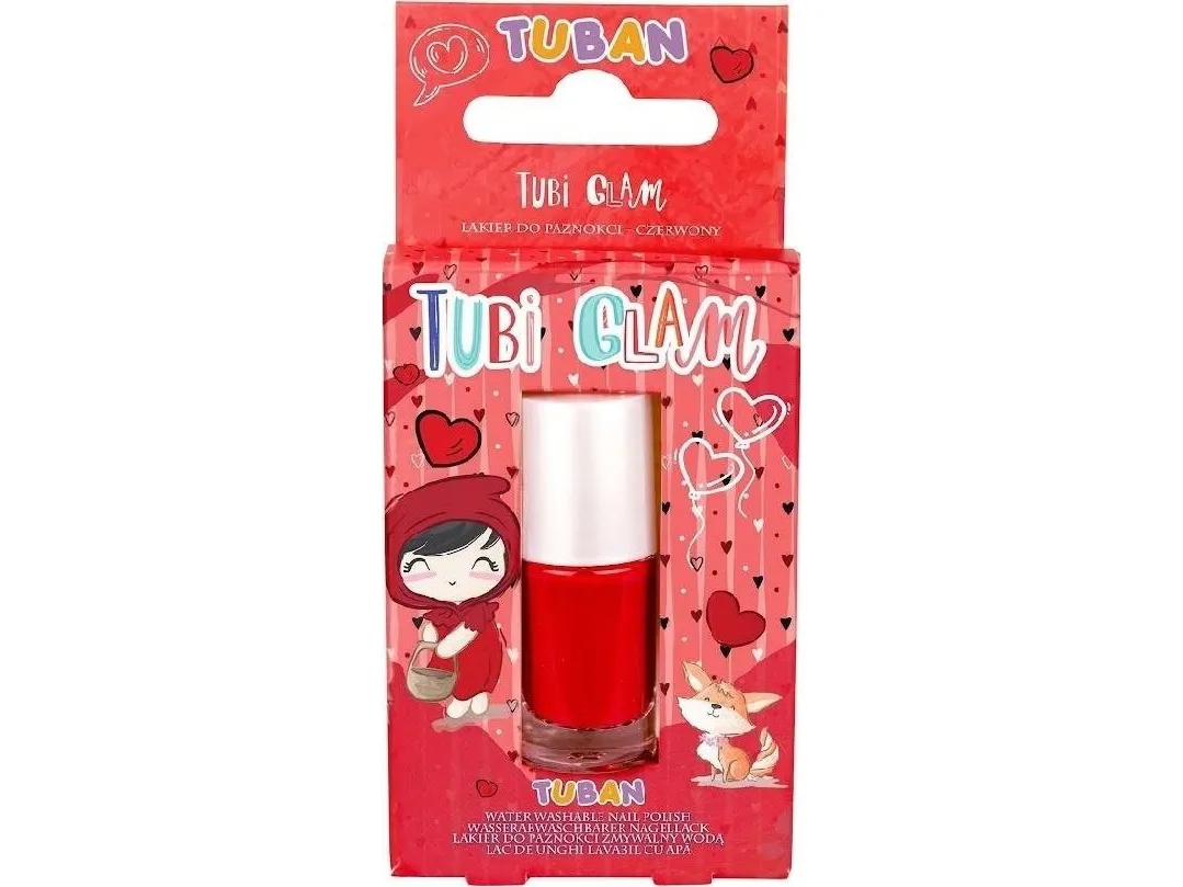 TUBAN Tubi Glam neglelakk - rød
