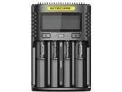 Nitecore UM4, Lithium Iron Phosphate (LiFePO4), Lithium-Ion (Li-Ion), Nikkel-kadmium (NiCd), Nikkelmetallhydrid..., AA, AAA, AAAA, C, D