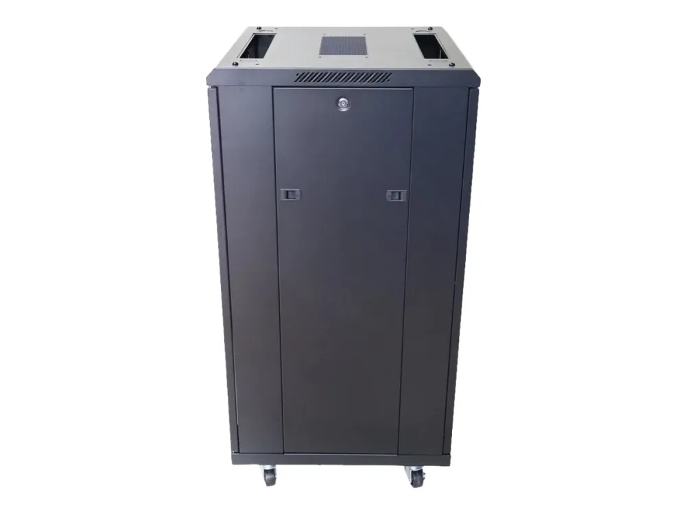 Extralink - Rack skap - 600x800 mm - står på gulv - svart - 22U - 19