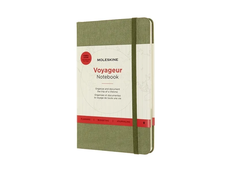 Moleskine Voyageur Traveler Medium Green