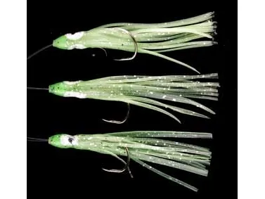 R.T. Rig11 Octopus 10cm Glow 0.60mm 2 # 3/0 Hooks