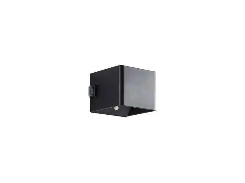LED indoor wall light BRILLIANT ISEO, IP44, 3000K, 4W, 300lm, USB, with sensor, switch
