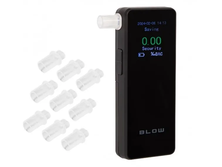 BLOW 9900 alkometer og edruelighetstester