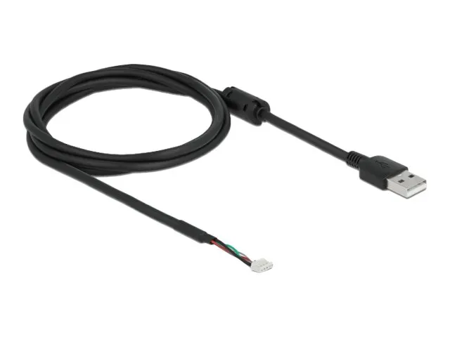 Delock - USB-kabel - USB (hann) til 4 pin SMT (hann) - USB 2.0 - 1.5 m - svart