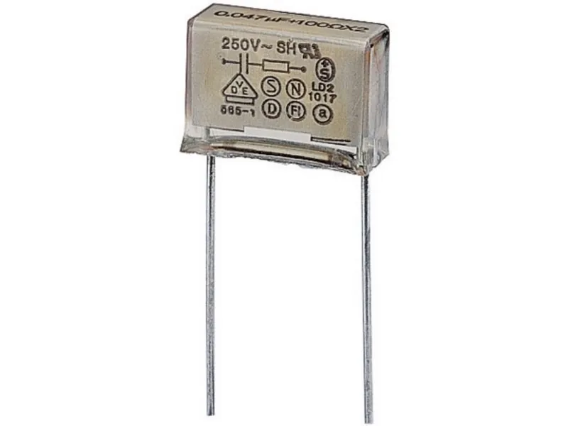 Kemet PMR209MB5470M100R30 støydempingskondensator PMR med radial ledning 0,047 µF 250 V~ / 630 VDC 20 % 1 stk