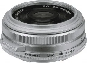 Voigtlander Color Skopar 18 mm f/2,8 objektiv til Fujifilm X (sølv)