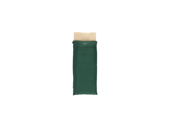 Syntetisk sovepose Outwell Contour Prime (190 cm) – grønn, høyre