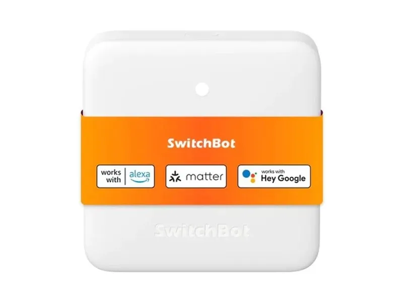 SwitchBot Hub Mini Matter Enabled smarthus - trådløs sender for vegghengende infrarød