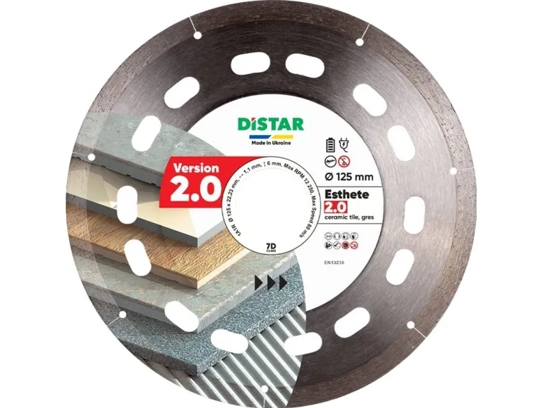 Distar Diamantkappeskive Distar 1A1R 125x22,23 Esthete 2,0