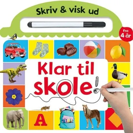 Skriv og visk ut – klar til skole