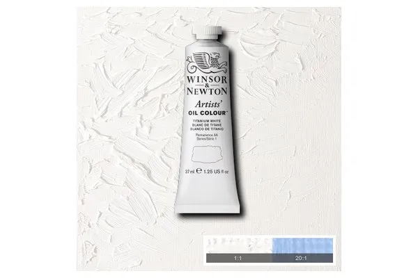 Artists oil colour 37 ml titanhvit 644