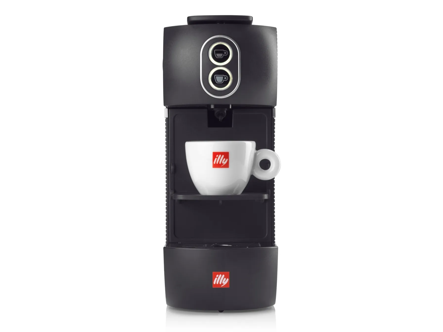 Illy Easy, Pod kaffe maskin, 1 l, Kaffe pute, 1250 W, Svart