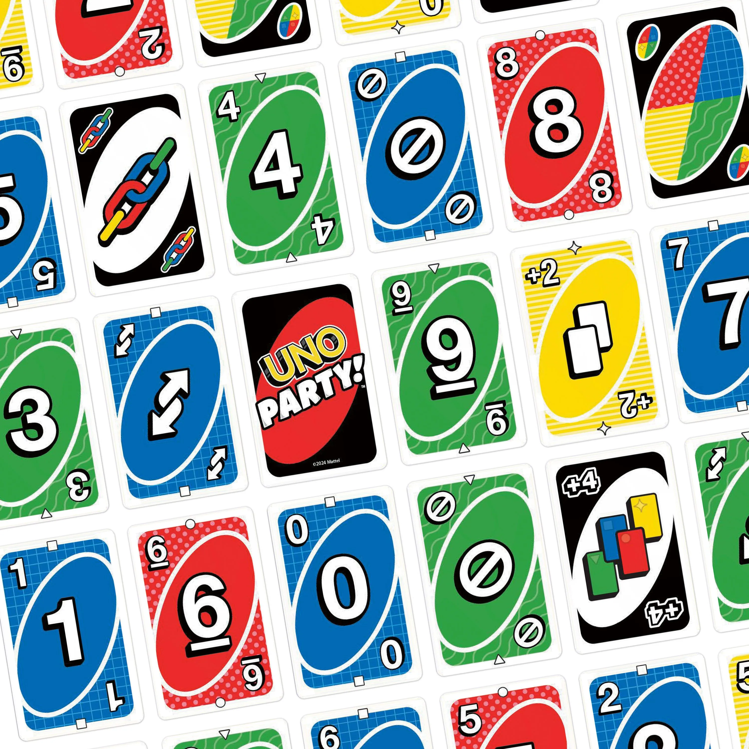Mattel UNO Cards PARTY (oppdatert) (JJV58)