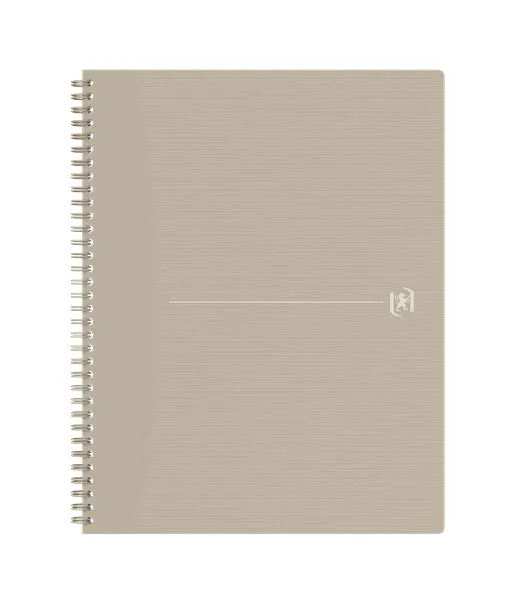 Oxford 400150009, Mønster, Beige, A4+, 70 ark, Rute papir, Mykt omslag