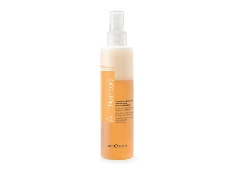 Fanola Nourishing Restructuring Conditioner Two-Phase Spray For Dry And Brittle Hair 200ml