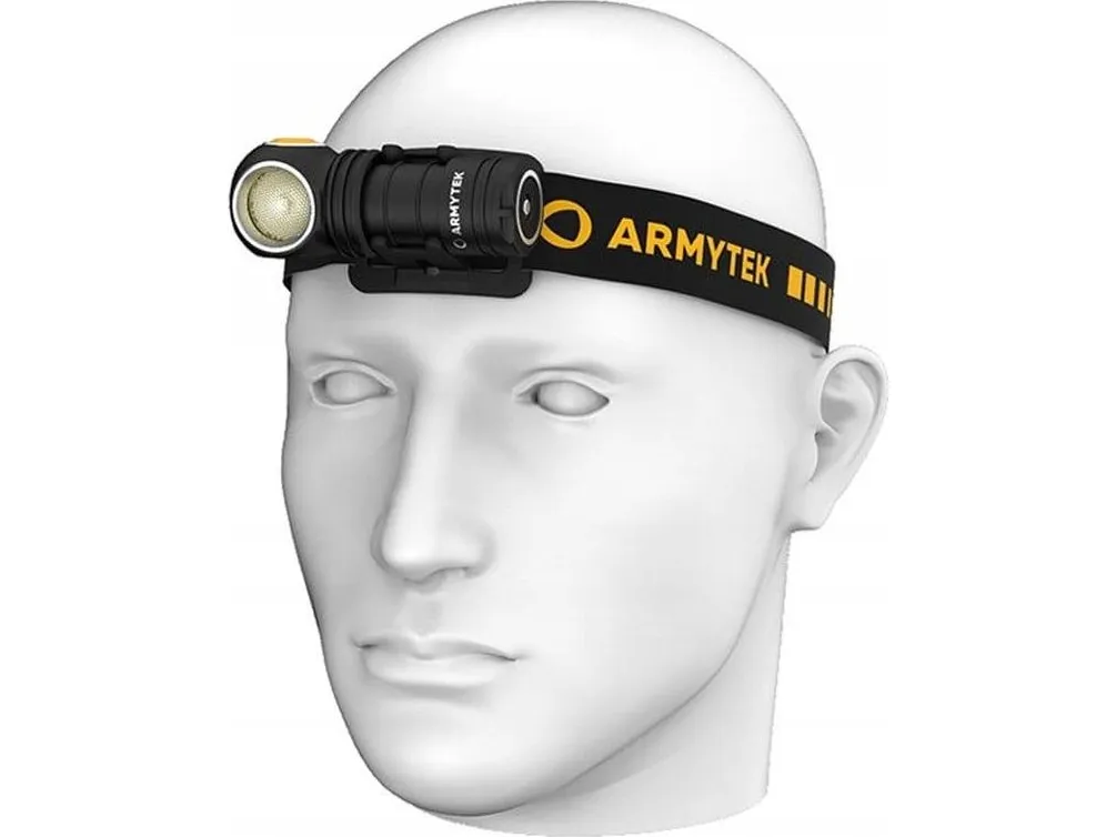 ArmyTek Wizard C1 Pro hodelykt med magnetfeste F09001W (RGB) batteridrevet 1000 lm 1440 h 55 g