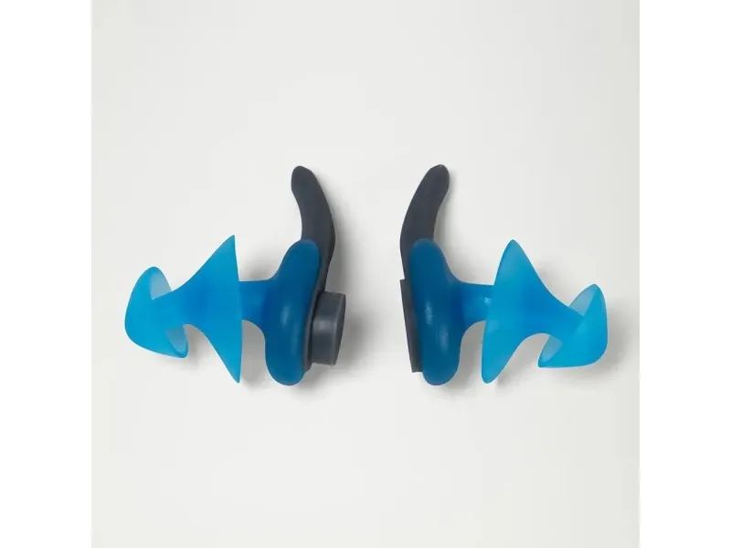 Speedo 800237414491, Øreplugger med flenser, Blå