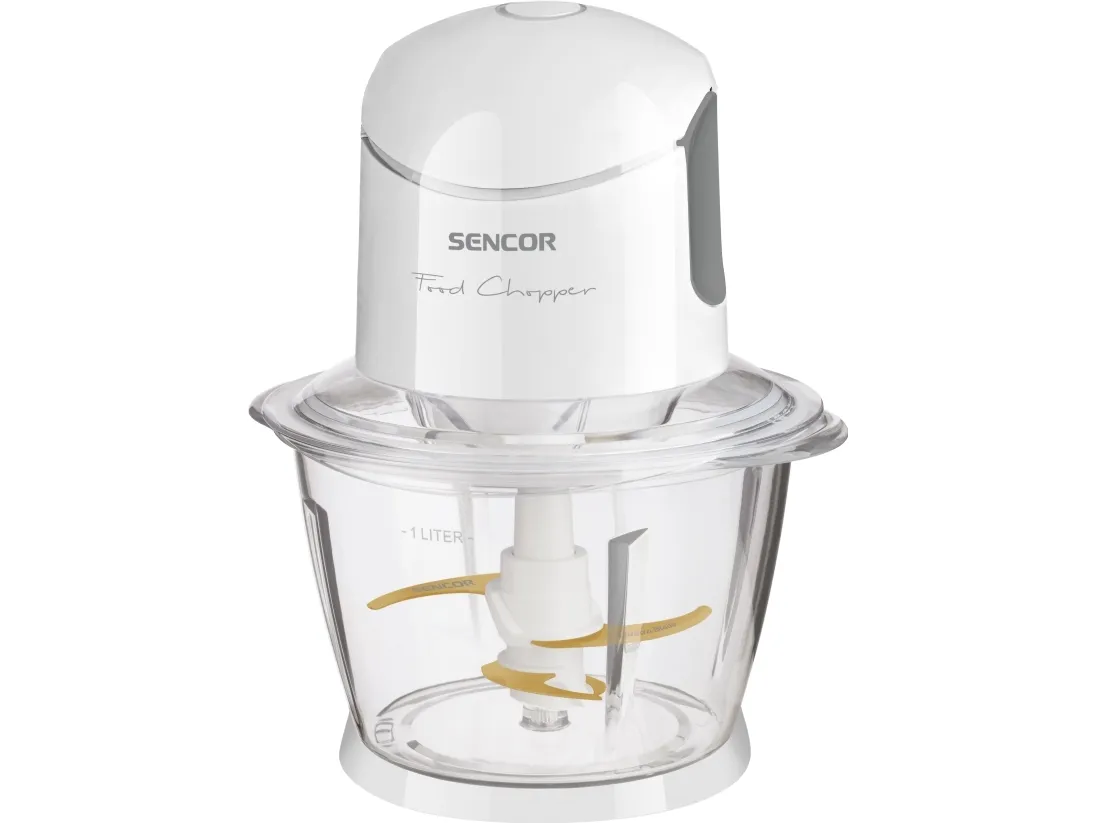 Sencor SCB 5100WH-EUE3, 1 l, Hvit, Glass, Titan, 800 W, AC