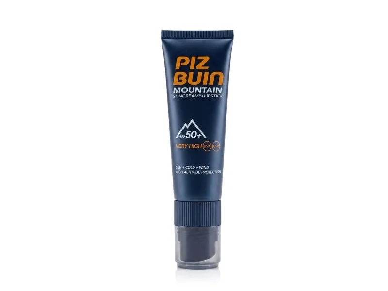 Piz Buin Mountain Combi 2 In 1 Sun Cream Spf 50 And Lipstick 20 Ml 23 Ml