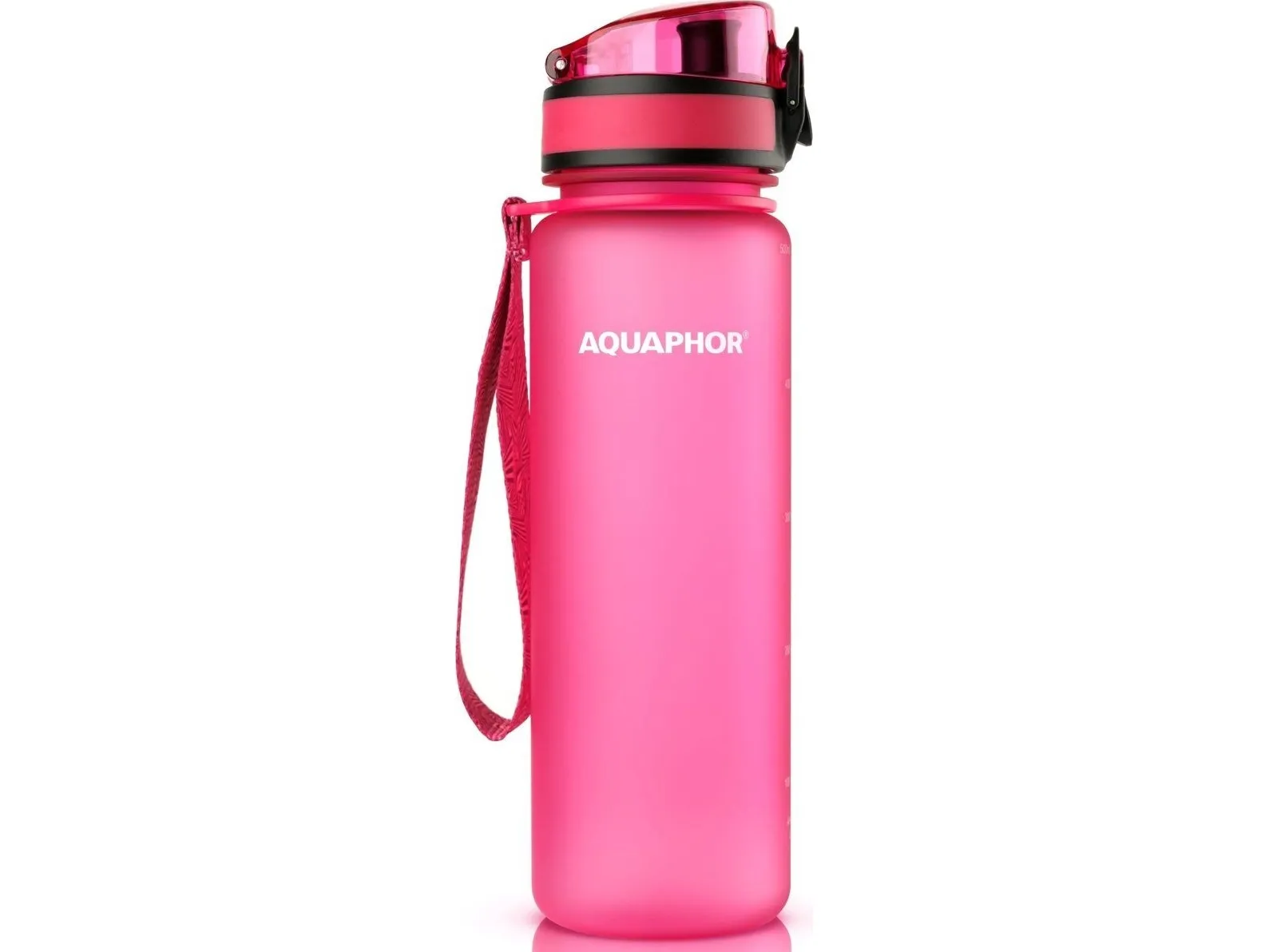 Aquaphor filterflaske rosa 500 ml