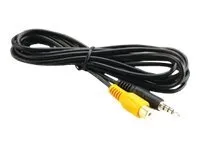 Garmin - Videokabel - RCA hann til minijakk hann - 1.98 m - for dezl 560LMT, 560LT
