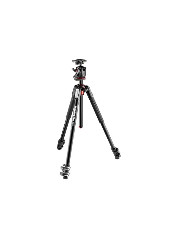Manfrotto 190 Aluminium 3-Section Tripod and XPRO Ball Head