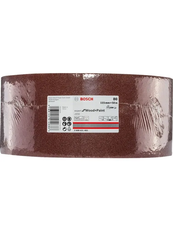 Bosch J450 Expert for Wood and Paint, 115 mm X 50 m, G80 115mm X 50m, G80