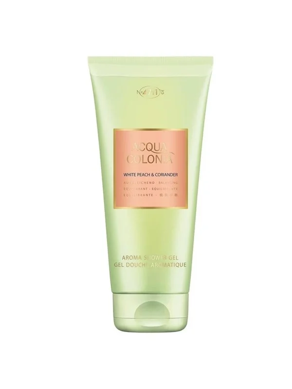 4711 Acqua Colonia White Peach & Coriander Moisturizing Shower Gel 200 ml