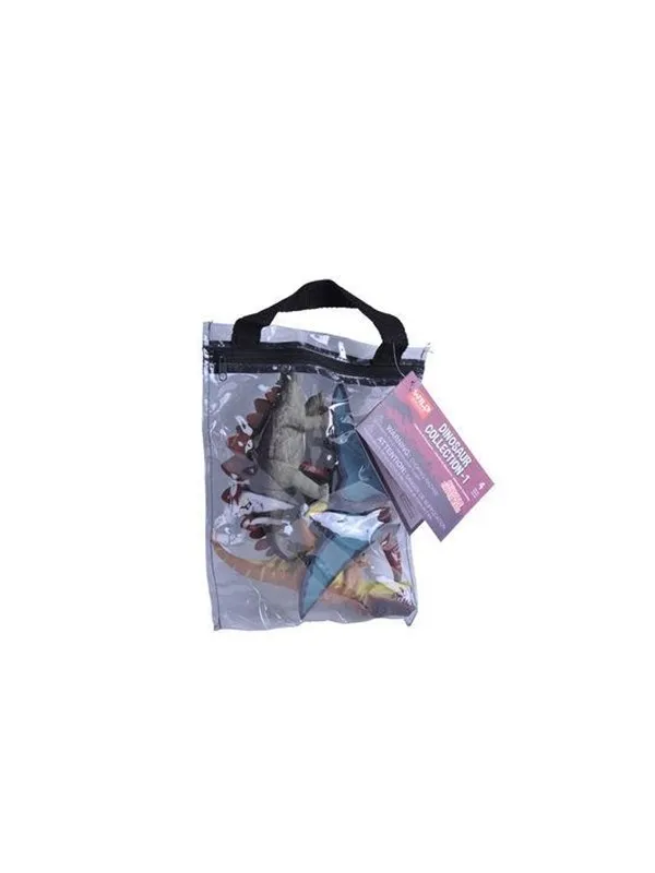 Wild Republic Zipper Polybag Dino