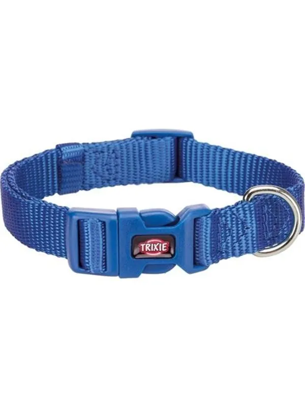 Trixie Premium collar S-M: 30-45 cm/15 mm royal blue