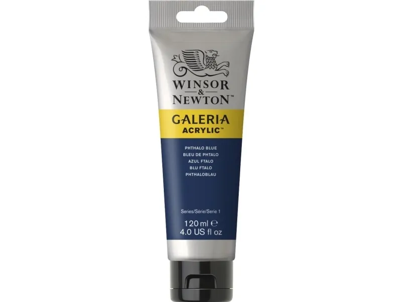 Winsor & Newton Galeria Acrylic, 120 ml, Blå, Rør