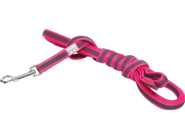 Julius-K9 K9 C&amp G line,rosa/grå,14mm/3m,m/håndtak,maks 30kg
