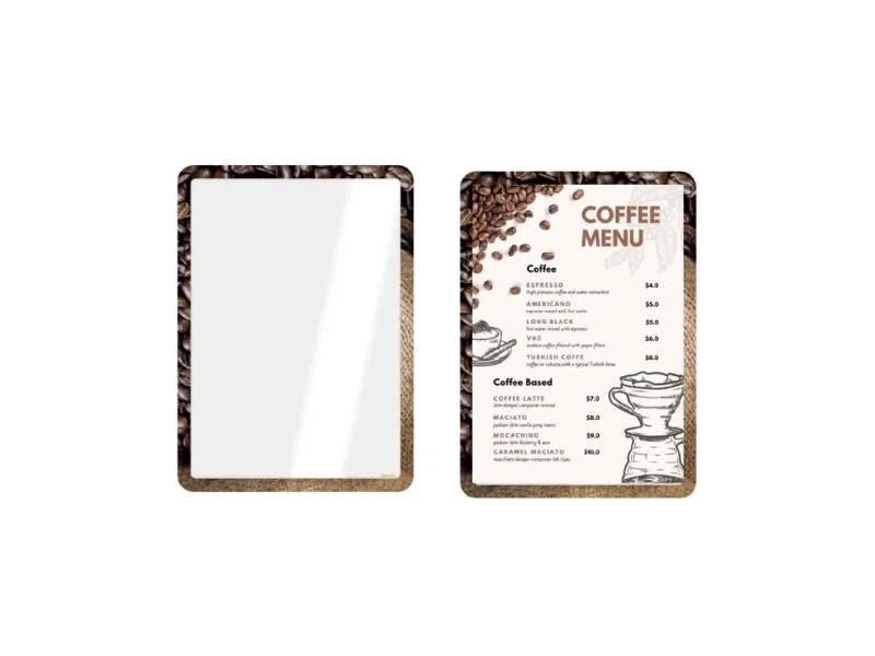 Inforamme, Securit, transparent A4 Coffee