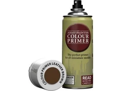 Army Painter Colour Primer - Leather Brown spray