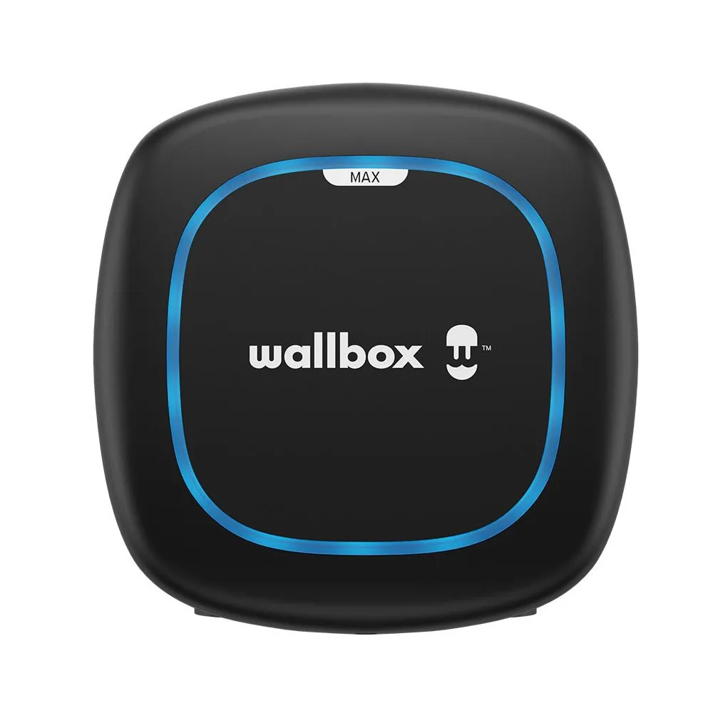 Wallbox Pulsar Max - EV-ladestasjon - tethered - 11 kW - 16 A (IEC 62196 Type 2) - svart
